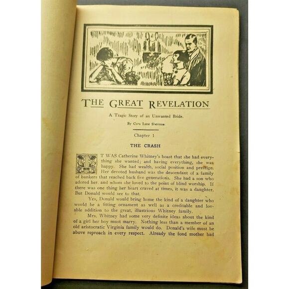 1928 No. 1 The Great Revelation - The Tragedy of an Unwanted Bride S48 - Picture 5 of 8